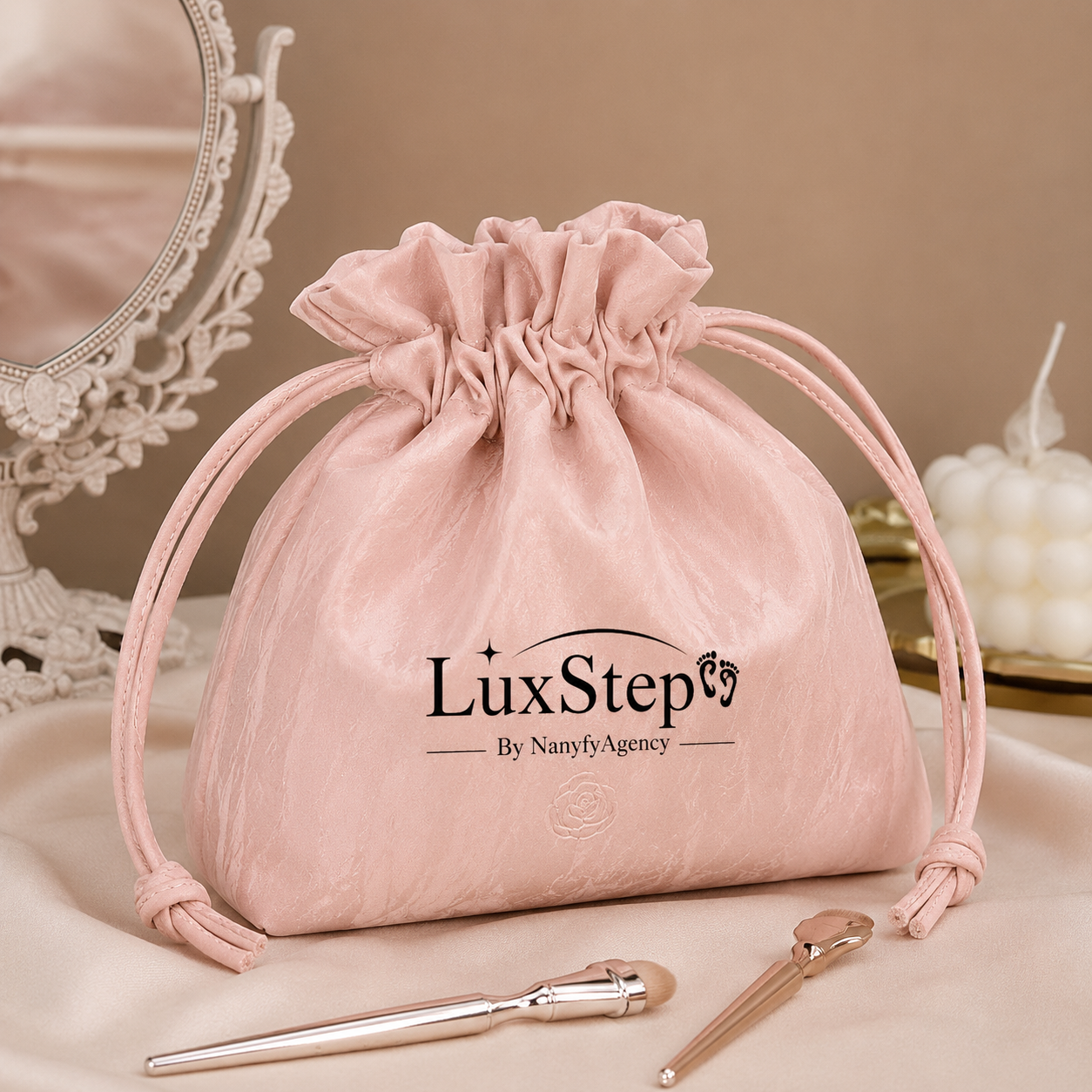 LuxStep™ Premium Beauty Storage Pouch